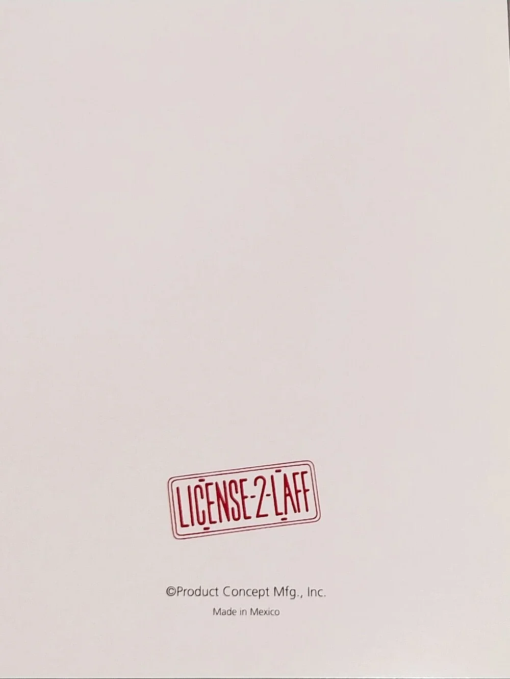 License-2-Laff Assorted Pastel Aging Birthday Cards -Set Of 7 With Envelopes